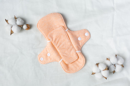 膣なぷ(布ナプキン)・オレンジ